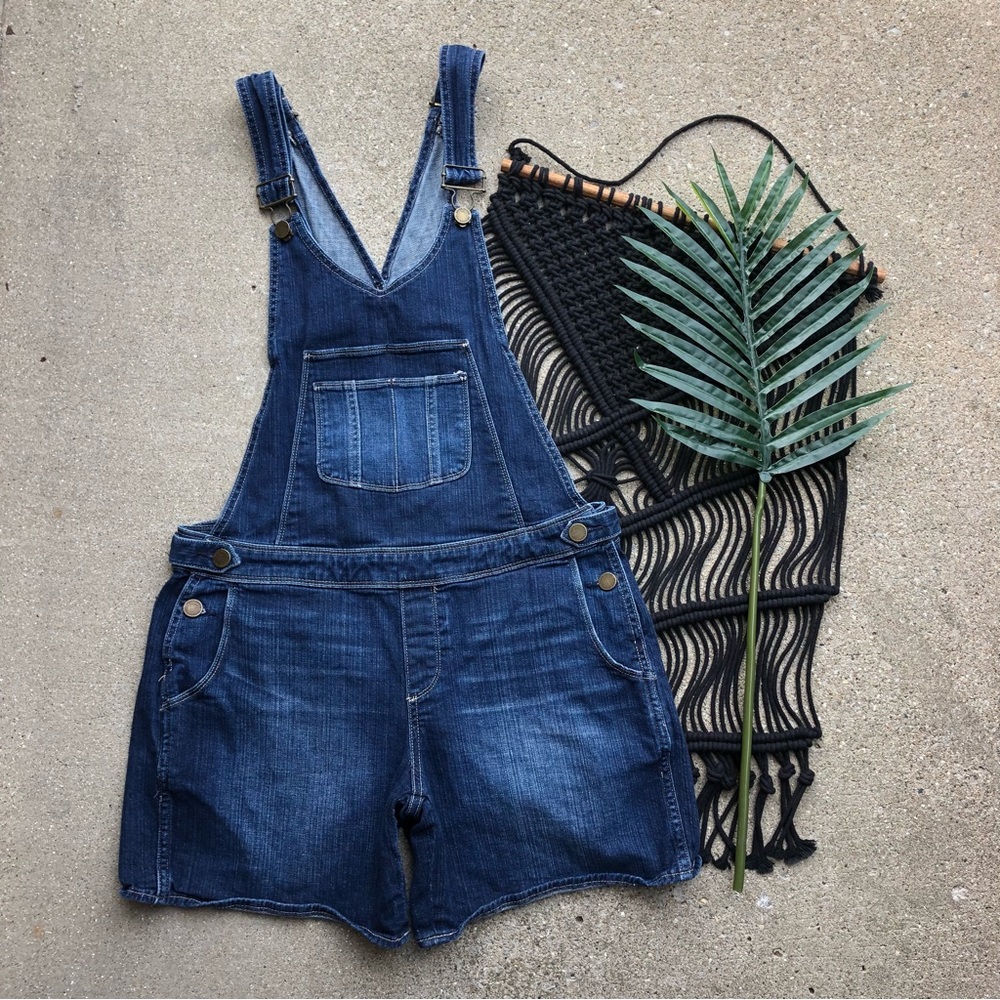Paige Denim Shortalls Size Small